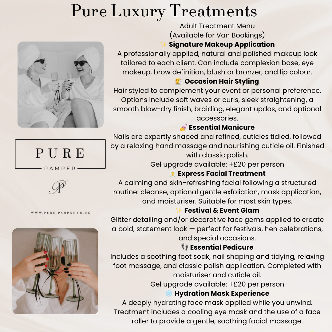 Luxury Treatments Adults